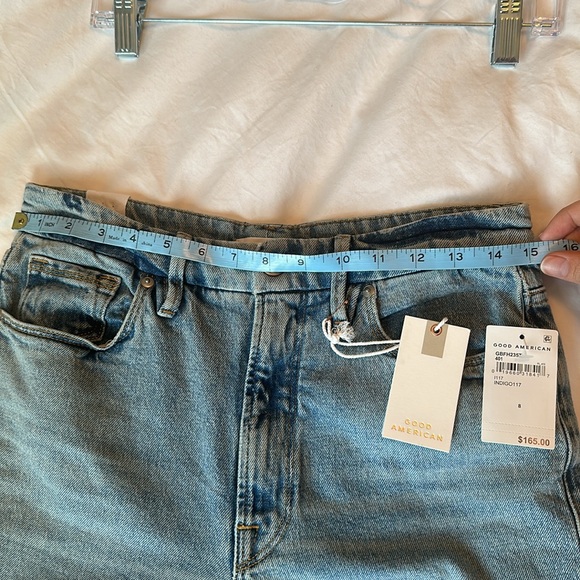 NWT- Good American distressed jeans! Good Boy. Size 8! - Picture 4 of 5